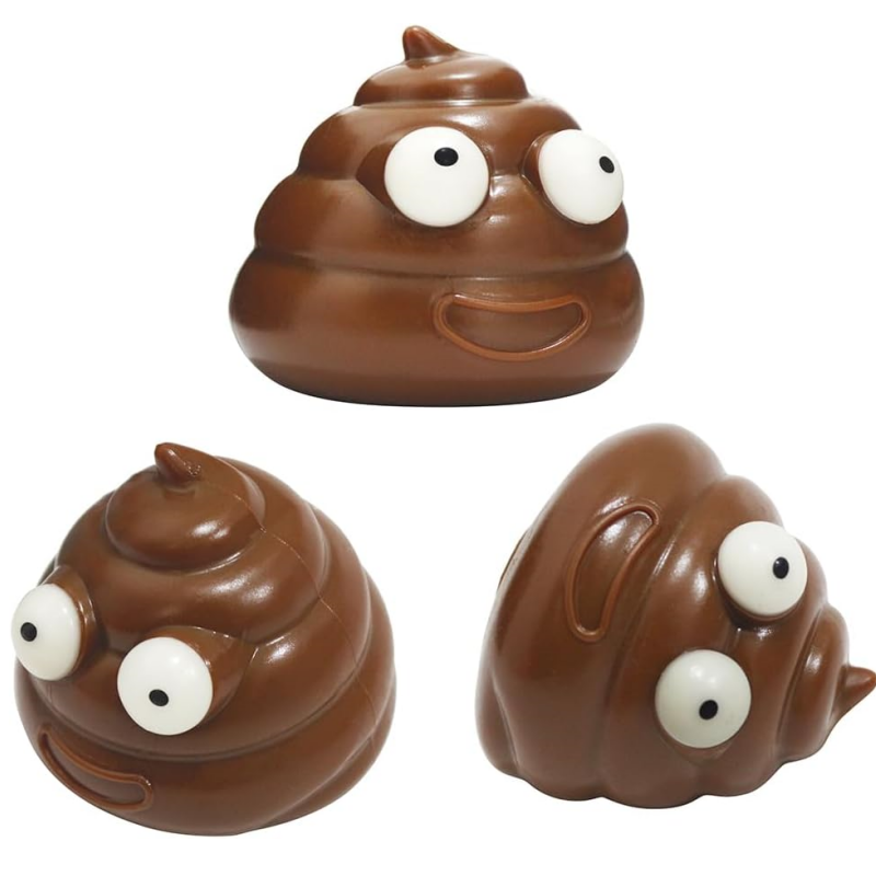 Party Games Adults Funny - Niedliches Fidget Squeeze Poop Spielzeug Stressbälle