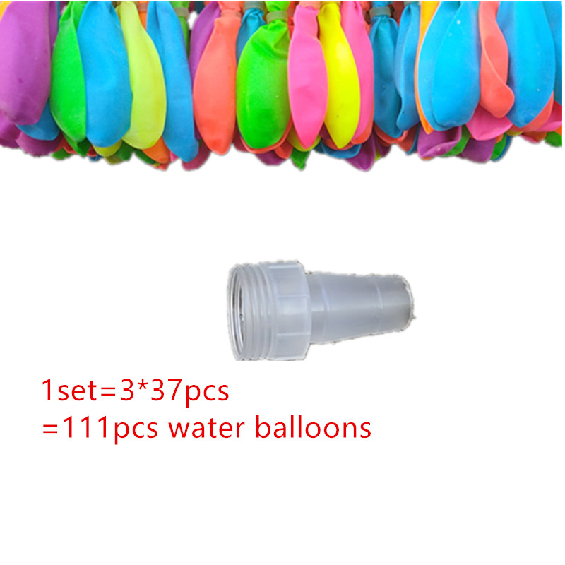 Party Games Bomb - Sommerspielzeug 111 Wasserbombenballons 111 Stück Wasserballons