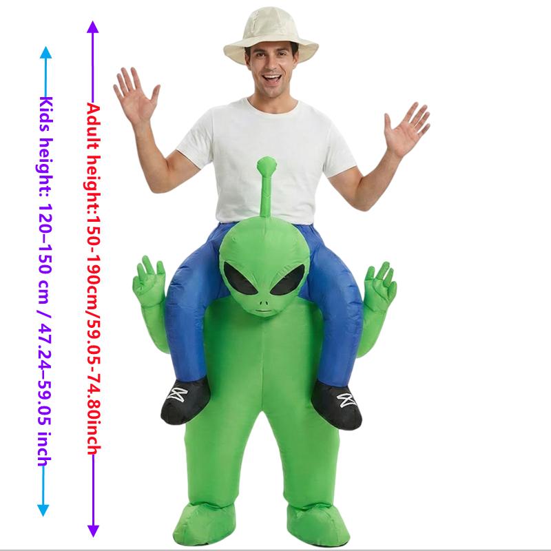 Aufblasbares Alien-Kostüm für  – Party Games Adults Funny Bewertung und Preis