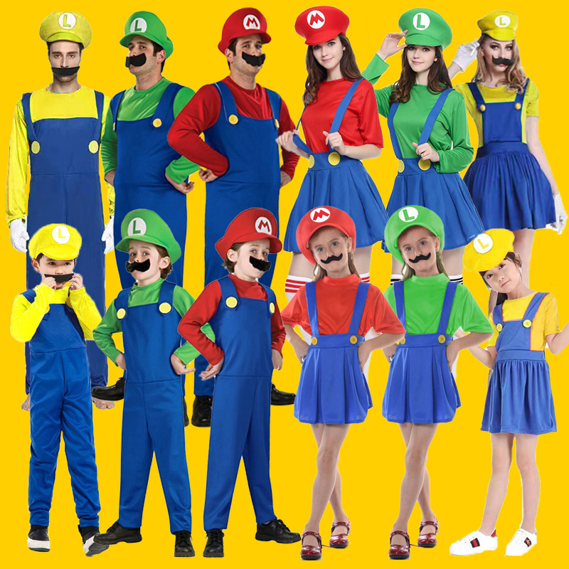 Kostüm-Set Super Luigi Brother – Party Games Adults Funny Bewertung und Preis