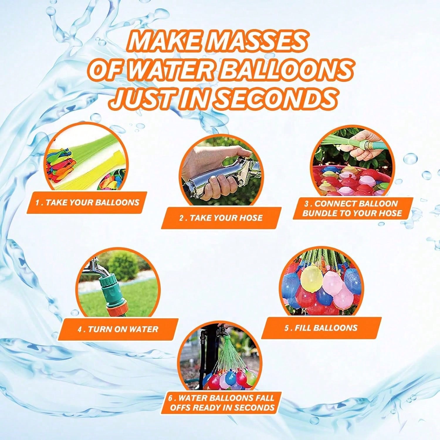 111 Wasserbomben, Schnell Spri – Party Games Bomb Bewertung und Preis