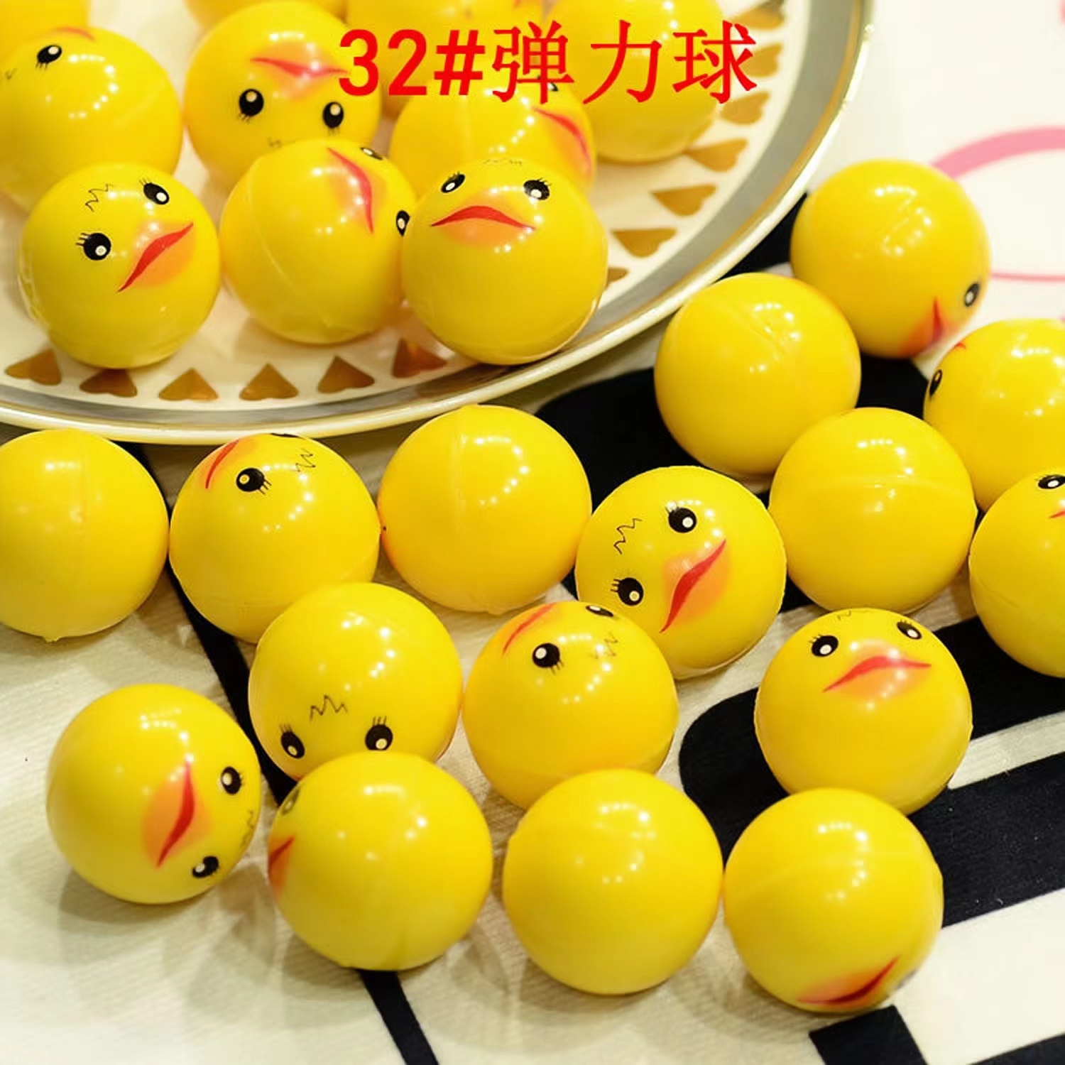 32 mm springende Bälle, Kunsts – Party Games Egg Bewertung und Preis