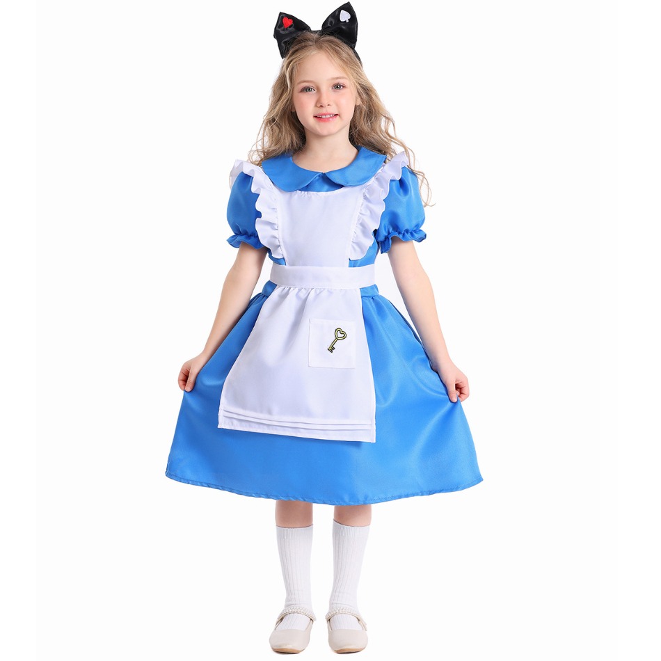 Kinder Mädchen Blaues Alice im – Party Games Alice In Wonderland Bewertung und Preis